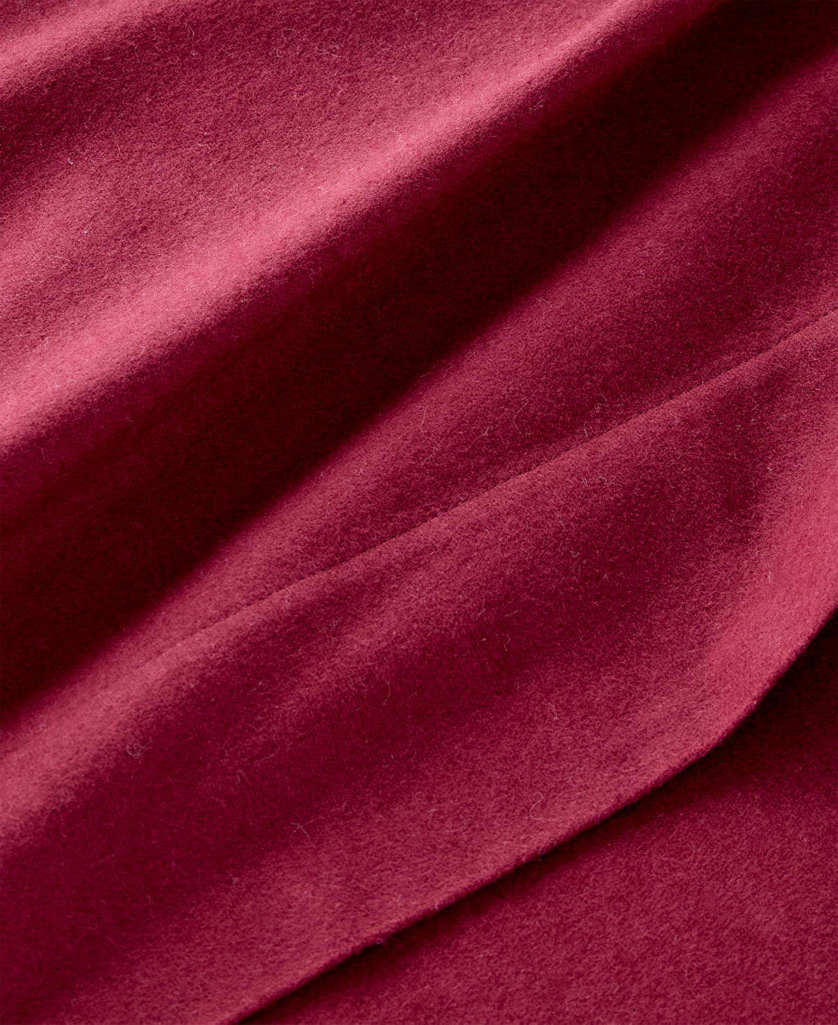 Charter Club Solid Flannel Cotton 4-pc. Sheet Set, Queen, Exclusively At Macy's In Red