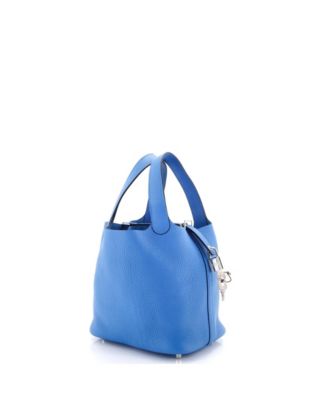 Pre-Owned Hermes PM Picotin Lock Bag Clemence