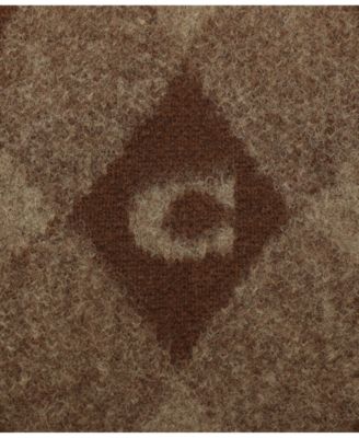 Argyle Knit Stretch-Fit Muffler