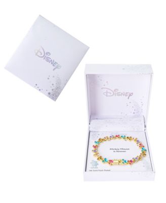 Crystal Mickey Mouse Tennis Bracelet