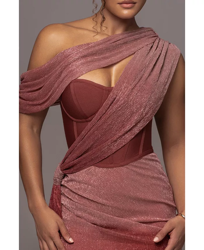 Women's Celestina Draped Maxi Dress - thumbnail 3