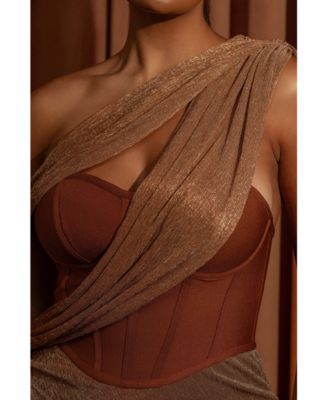 Women's Celestina Draped Maxi Dress