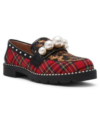 Women's Harloe Embellished Low Heel Loafers