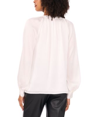 Women's V-Neck Long Sleeve Top