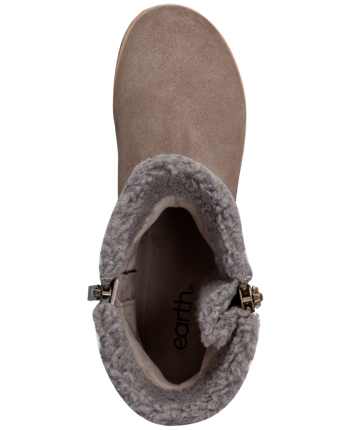 Earth Women's Hyland Cozy Water Repellent Boots In Brown