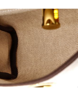 20 Herbag Zip Toile and Leather