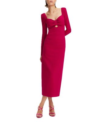 Women's Cut-Out Midi Dress