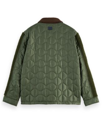 Men's Military Quilted Jacket