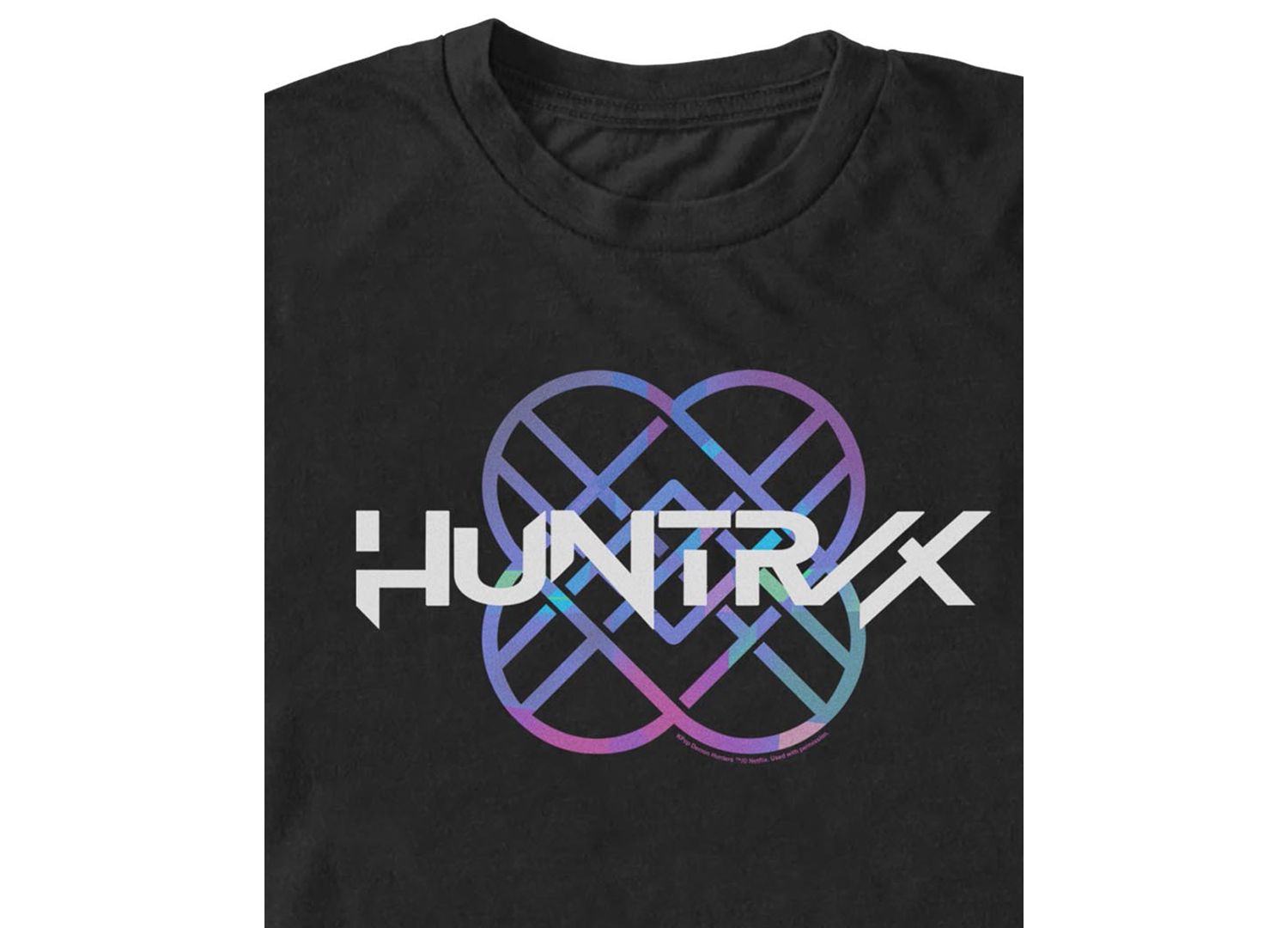 Men's K-Pop Demon Hunters Huntrix Logo T-Shirt