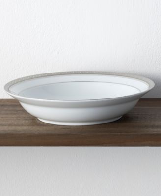 Crestwood Platinum 4-Pc. Rim Dinner Bowl Set, Service For 4