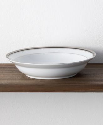 Austin Platinum Set of 4 Rim Dinner Bowls, 10", 25 oz.