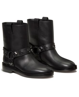 Women's Spade Flower Garden Moto Boots