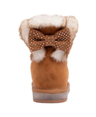 Toddler & Little Girls' 5T-7 Mandie Light Up Cold Weather Boots