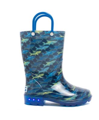 Toddler Boys' 5T-10T Sven Printed Light-Up Rain Boots
