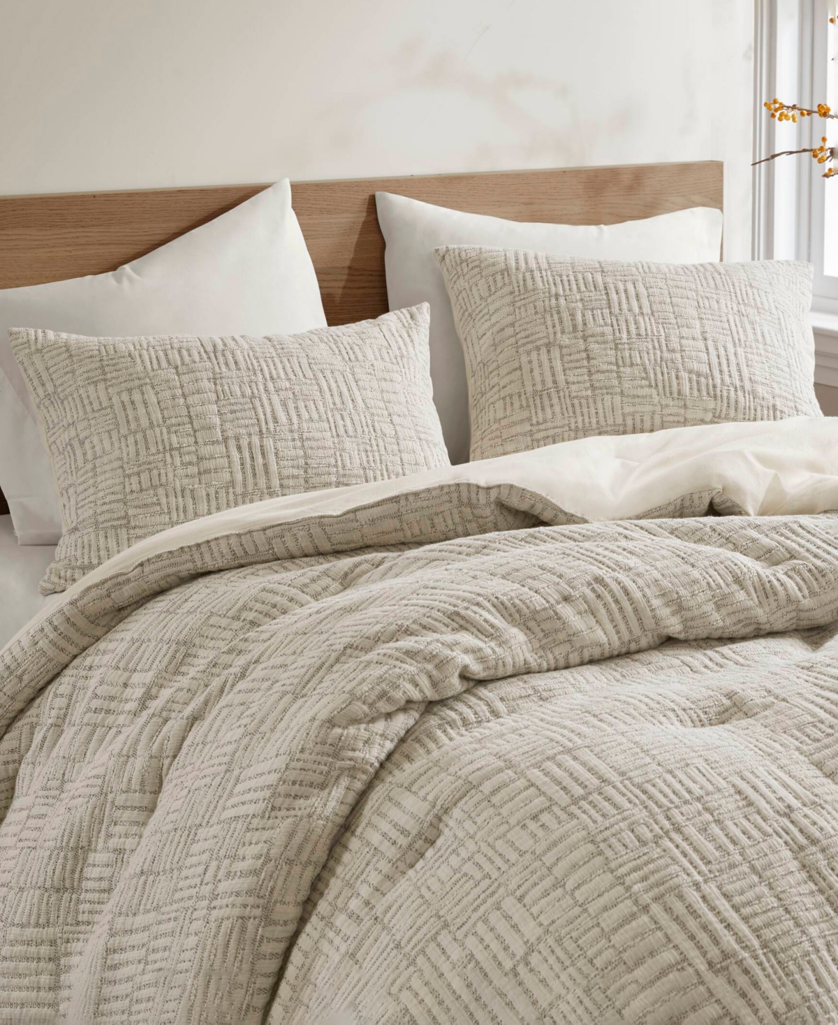 Croscill Harper Oversized Matelasse 3-pc. Comforter Set, Full/queen In Brown