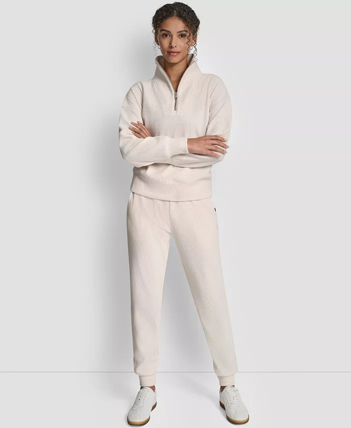 Women's Tech Ottoman Half-Zip Mock Neck Sweatshirt - thumbnail 8