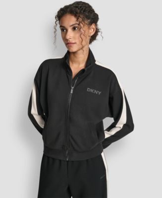 DKNY セットアップ DKNY Women's Full Zip Mock Neck Track Jacket - Macy's
