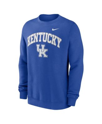 Men's Royal Kentucky Wildcats Arch Pullover Sweatshirt
