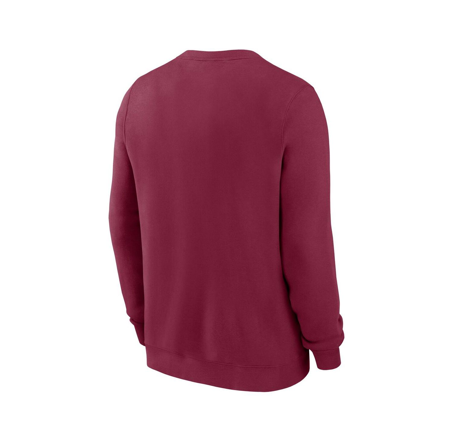 Men's Garnet Florida State Seminoles Arch Pullover Sweatshirt