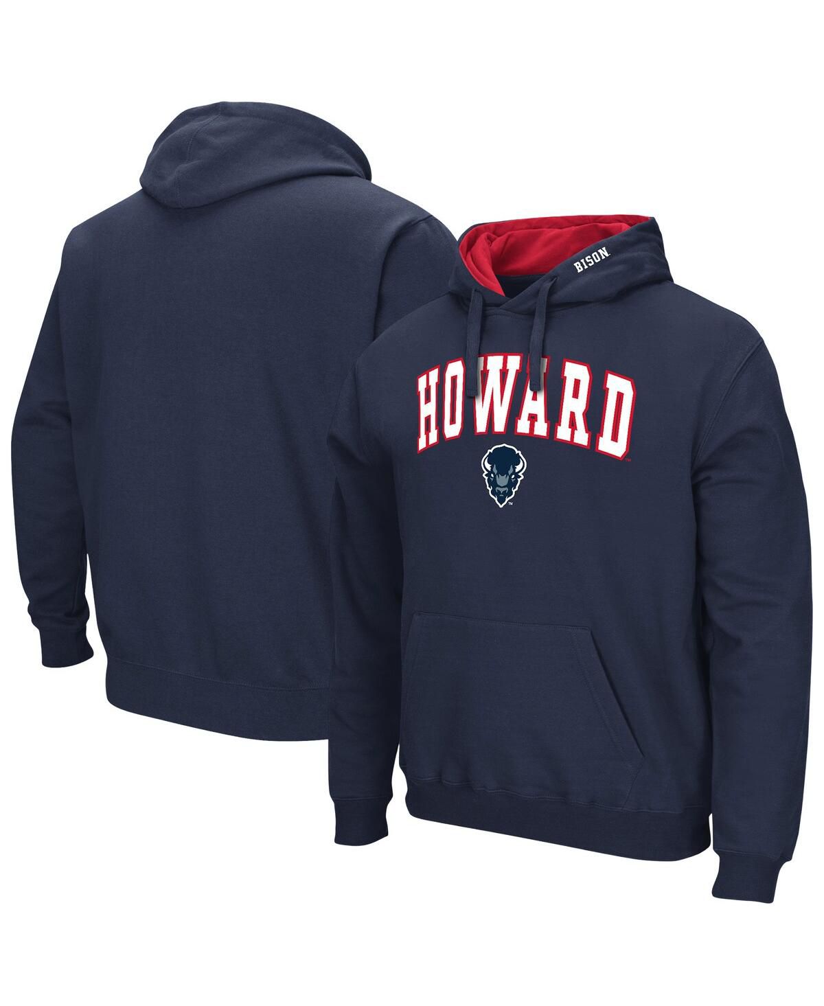 Мужская толстовка-пуловер с логотипом Howard Bison Arch 3.0 темно-синего цвета для мужчин