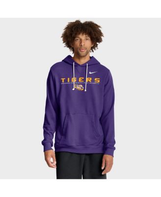 Nike - Men's Purple LSU Tigers 2025 Sideline Standard Issue Dri-FIT Hoodie