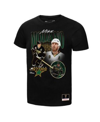 Men's Mike Modano Black Dallas Stars Player Collage Name Number T-Shirt