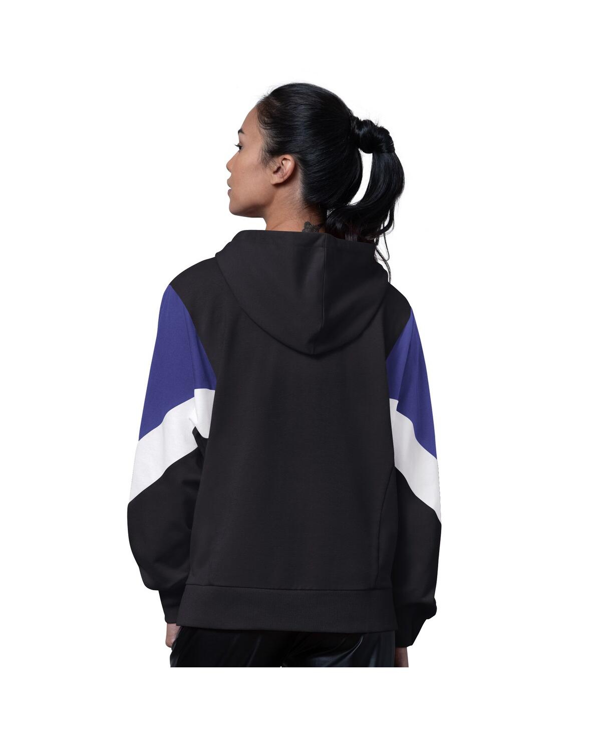 Starter Women's Black Baltimore Ravens Scrimmage Hoodie In Black