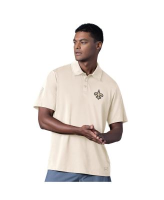 MSX by Michael Strahan - Men's Cream New Orleans Saints Tournament Polo
