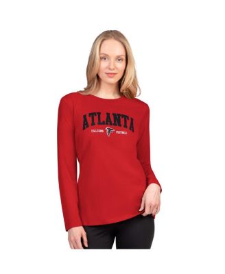 G-III 4Her by Carl Banks - Women's Red Atlanta Falcons Best Play Long Sleeve T-Shirt