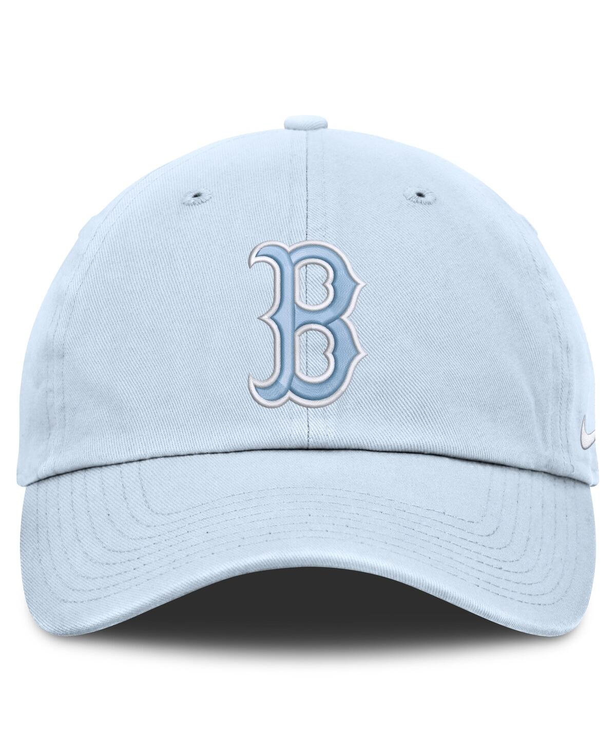 Nike Men's Light Blue Boston Red Sox Club Adjustable Hat In Blue