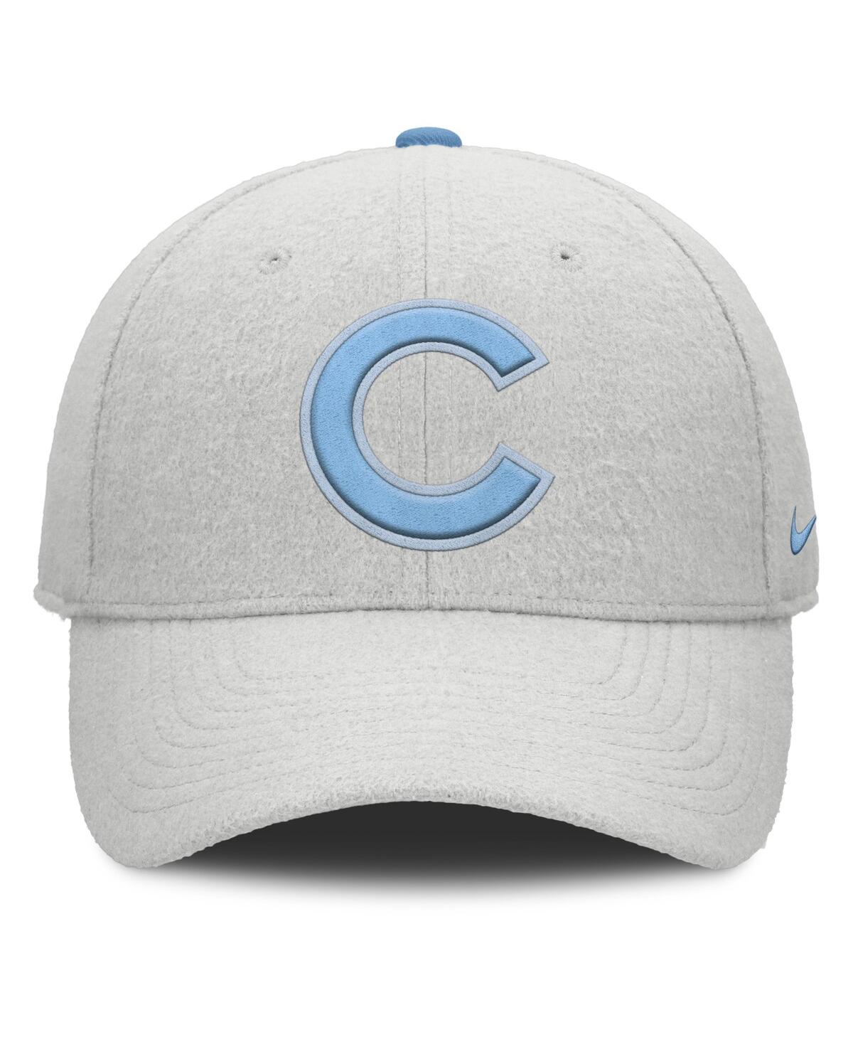 Nike Men's Gray Chicago Cubs Club Adjustable Hat In Neutral