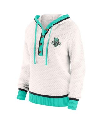 Women's Cream New York Liberty Hooded Sweater