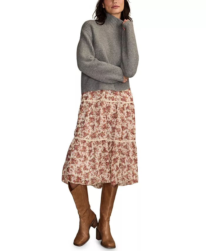 Women's Ribbed Mock-Neck Sweater - thumbnail 5