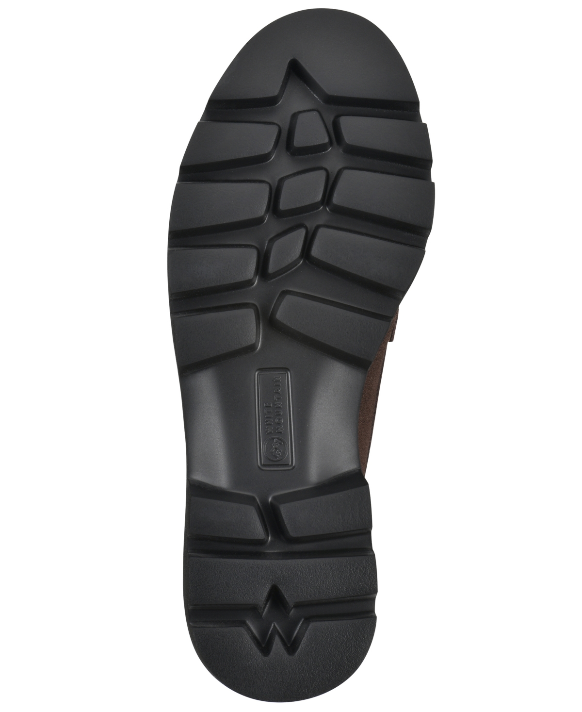 White Mountain Women's Gunner Lug Sole Loafers In Burgundy