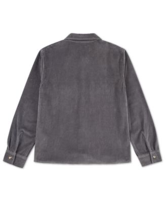 Boys' 5-18 Fine Wale Cord Button Down Shirt