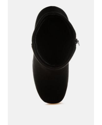 Women's Maltese Soft Microfiber Block Heel Boots