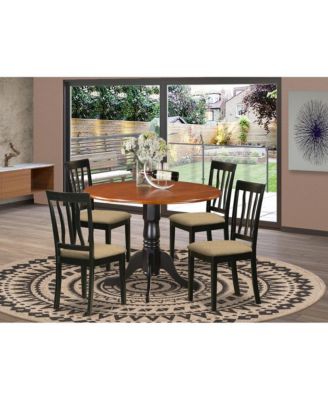 Dining set - 5 Pcs with 4 Wooden Chairs