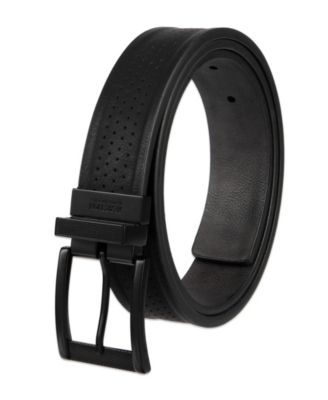 Men's Reversible Perforated Harne Belt