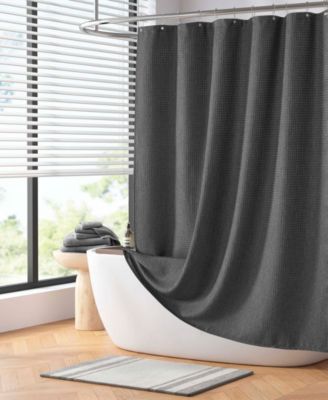Arbor Waffle Shower Curtain, 72" x 72"