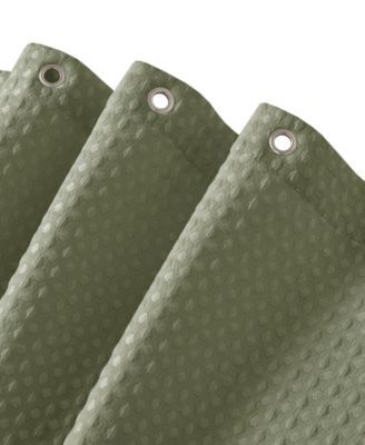 Arbor Waffle Shower Curtain, 72" x 72"