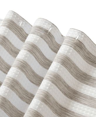 Ariana Ombre Waffle Shower Curtain, 72" x 72"