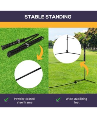 Badminton Set, Pickleball, Volleyball, 17' Badminton Net