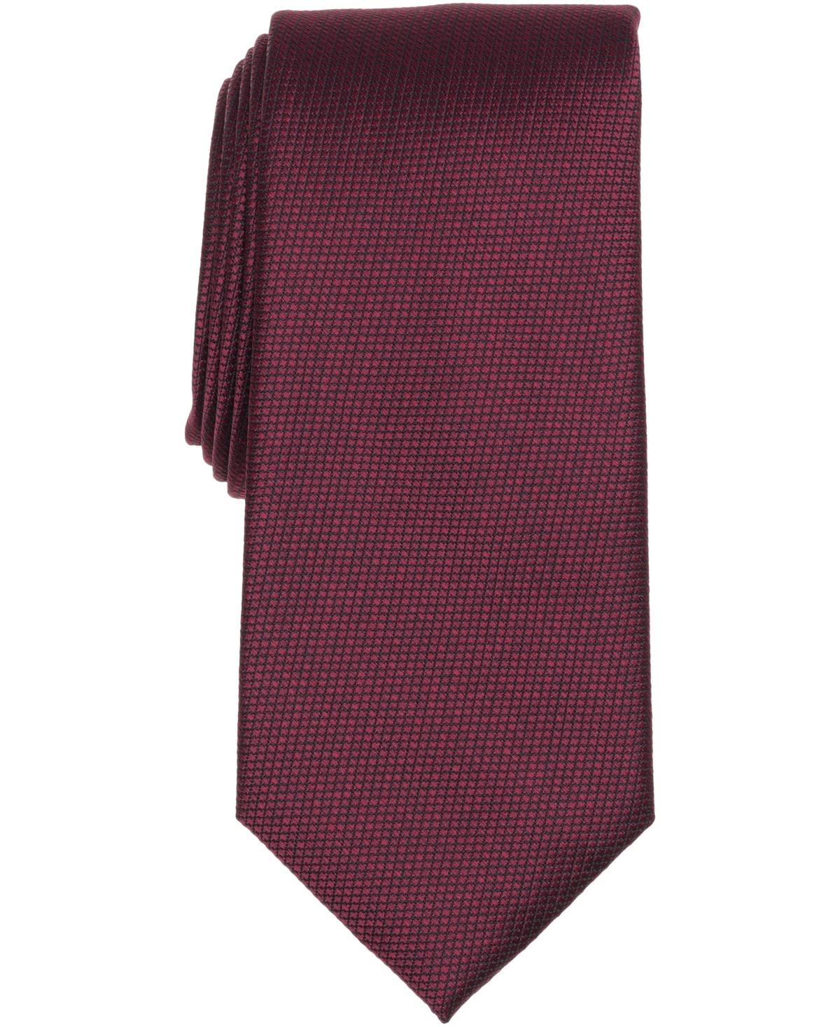 Perry Ellis Portfolio Men's Papker Abstract Neat Pattern Classic Tie In Brown
