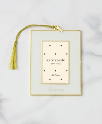 Kate Spade Be Jolly "Forever" Mini Frame Ornament