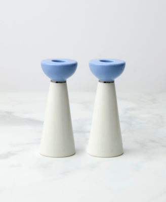 Kate Spade Oak Street Candlestick Holders, Set of 2