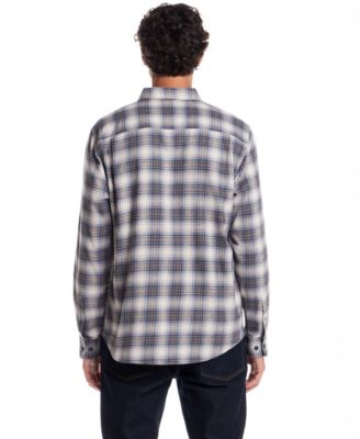 Men's Button Front Flannel Shirt