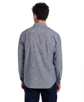 Men's Winter Chambray Solid Shirt