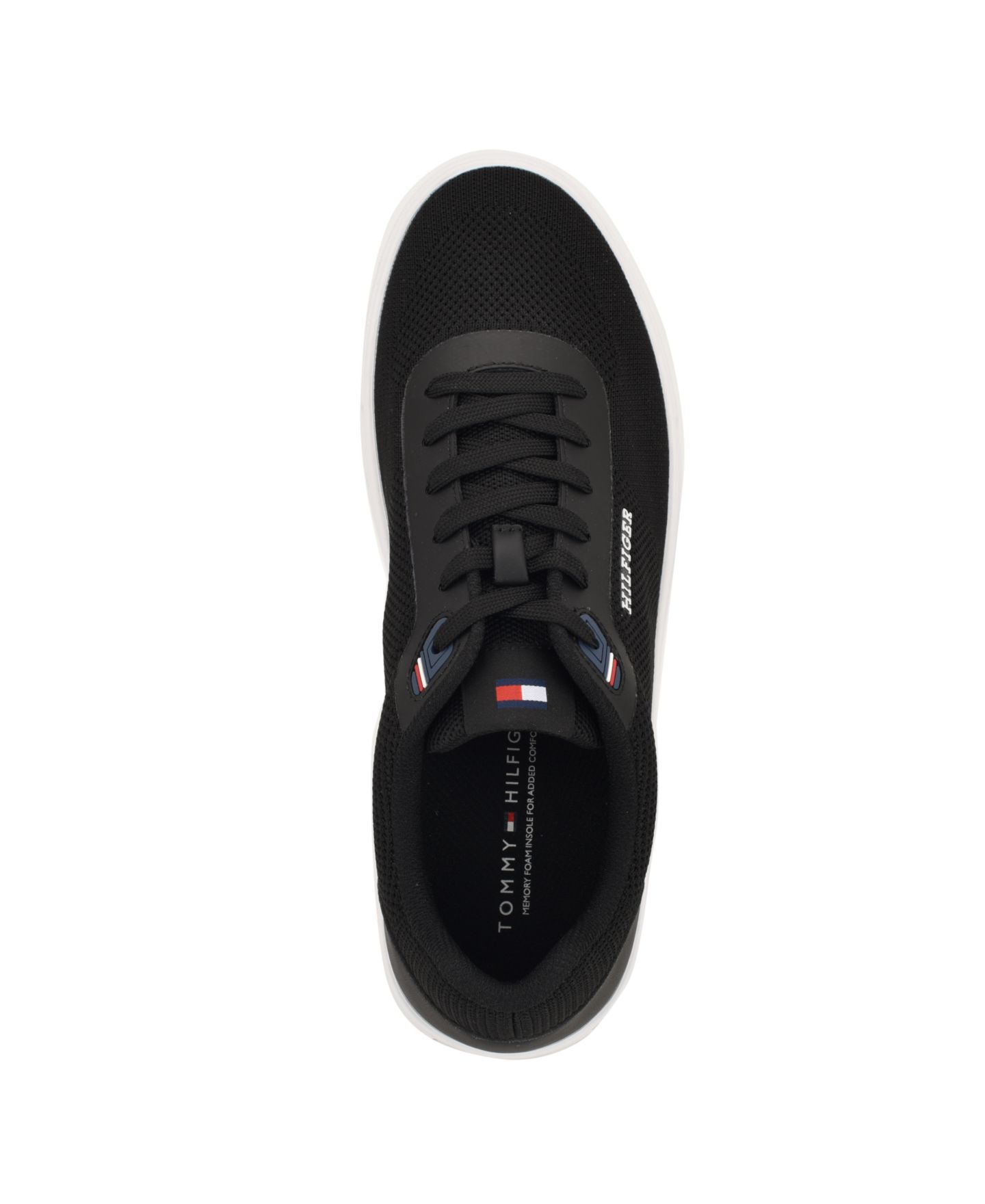 Мужские кроссовки Tommy Hilfiger Bero Round Toe, цвет: Чёрный — фото 4