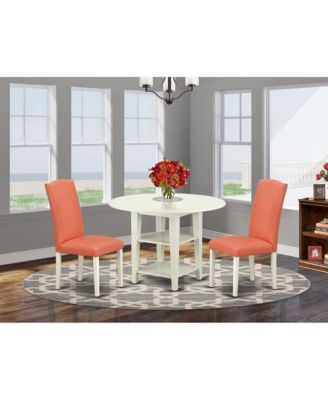 Dining Room Set Linen White