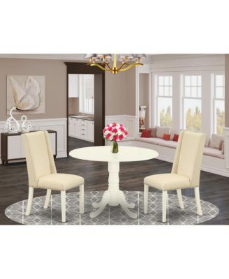 Dining Room Set Linen White